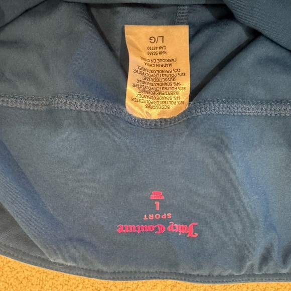 Juicy Couture Blue Leggings Stretchy Full-Length - Picture 3 of 3